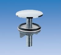 Hahnlochdeckel mit Dichtung chrom 50 mm