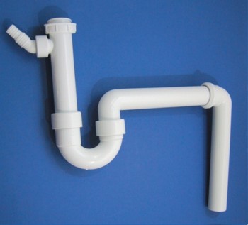 Simplex Siphon 1½ Zoll x 50 mm mit Ablaufbogen