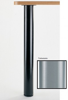 Stützfuß Möbelfuß 820 - 850 mm Edelstahl